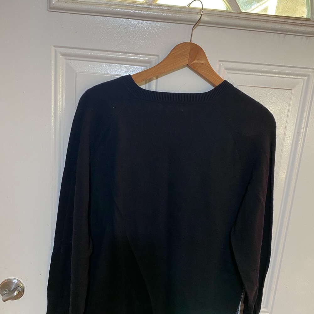 Structure patterned crew neck - Picture 3 of 9